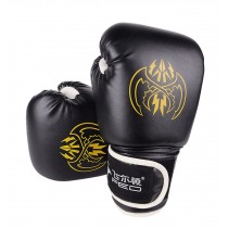 Adult Boxing Fighting Gloves Household Training Gloves BLACK, 10 Ounce