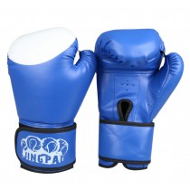 Fashion Adult Boxing Martial Arts Training Gloves BLUE, 10 Ounce
