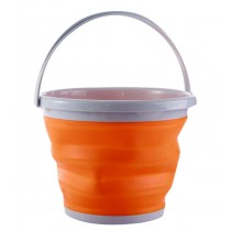 10 L Car Wash Bucket Outdoors Fishing Portable Barrel Folding Bucket