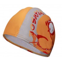 New Style Long Hair Swim Cap For Women Swimming Accessories Swim caps Orange