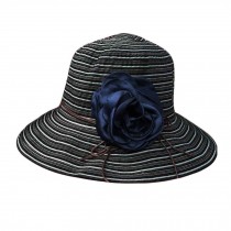 Women's Summer Foldable Sun Hat Wide Brim Beach Hat Floppy Straw Hats