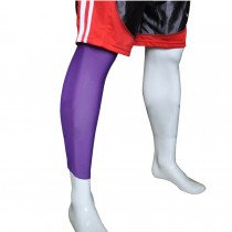 [PURPLE] 17.7" Long Compression Basketball Leg Sleeve One Pic, Size Middle