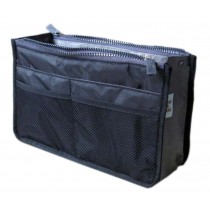 Creative Multifunction Wash Bag Portable Travel Pouch Cosmetic Bag, Dark Blue