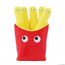 Creative Simulation French fries Soft Plush Pillow Toy for Sofa Office Decoration