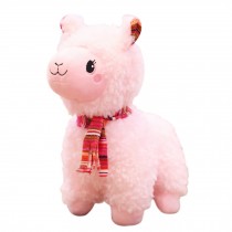 Cute Pink Sheep Plush Stuffed Toy 45cm for Kids Festival Gift Sofa Bed Decor