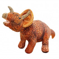 Simulation Triceratops Stuffed Pillow Dinosaur Plush Toy for Kids Festival Gift Home Decor