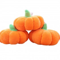 3Pcs Cartoon Pumpkin Plush Stuffed Toy for Halloween Festival Bed Sofa Decoration