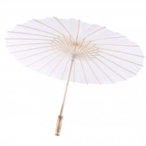 2 Pieces Unpainted Blank Paper Umbrella Craft for Kids Adult DIY Painting Projects