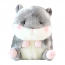 7 inches Grey Hamster Stuffed Animal Plush Cushion Sofa Bed Decoration Throw Pillow Small Plush Toy