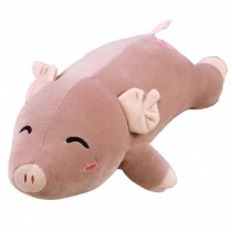 Simulation Pig Plush Doll 3D Animal Piggy Throw Pillow Bed Sofa Decoration Play Toy Cushion 21 inches