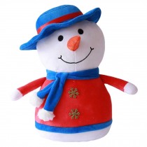 17 inches Christmas Snowman Soft Stuffed Cushion Toy Sofa Throw Pillow Nursery Decor Home Ornament Toys