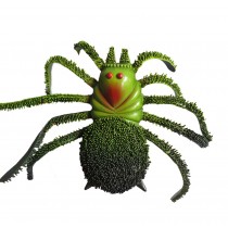 2 Pcs Large Artificial Simulated Spider Halloween Joke Trick Scary Toy Kids Educational Model
