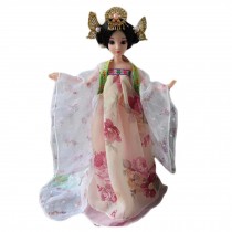 Empress Wu Zetian Chinese Ancient Costume Ball-Jointed Doll for Girls, Wu Meiniang