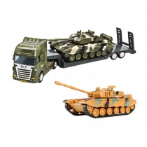 Army Vehicle Models Car Toys Combat Vehicles Toys Tank for Plastic, Set of 3