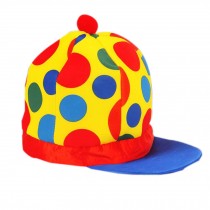 Halloween Hat Clown Hat Clown Cap Clown Top Hat Party Costume Carnival Cap