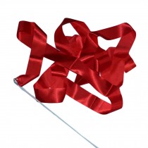 2 Pcs Children Dance Streamers Rhythmic Gymnastics Ribbon Dance Ribbon - Red