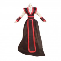 Handmade Chinese Style Ancient Costume Black Doll Dress Swordswoman Doll Clothes for 11.5 inch Doll