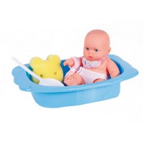 Take a Bath Baby Doll Pretend Play Toy for Kids BLUE