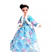 Winter Fairy Doll Dress Doll Gorgeous China Doll Ball-Jointed Doll For Girls