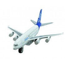 Diecast Air Bus A380 BlUE Plane Model for Kids 7.8''*7''