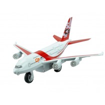 Diecast Air Bus A380 RED Plane Model for Kids 7.8''*7''