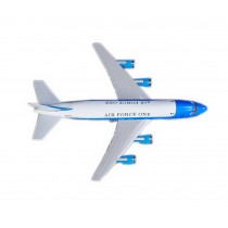 Air Force One Plane Model Diecast Models for Kids Best Birthday Gift BLUE