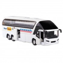 Children's Toy Alloy Car Bus Model Car Toy[B]