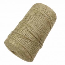 2 Piece x 328 Feet - 2mm DIY Jute Twine Packing Strings Decorating Rope Crafts