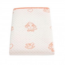 Summer Baby Waterproof Changing Diaper Pad Sleeping Mat,Orange70*50