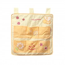 Hanging Bedside Bags Baby Crib Diaper Storage Bag,e
