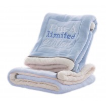 Soft Kids Blanket Office/Home Blanket for Nap,Blue,29.5x39.4x1.2 inches #