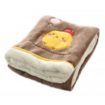 Soft Kids Blanket Office/Home Blanket for Nap,Brown,29.5x39.4x1.2 inches #7