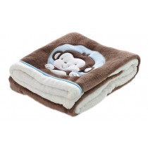 Soft Kids Blanket Office/Home Blanket for Nap,Brown,29.5x39.4x1.2 inches #17