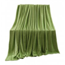 Stripe Home Soft Warm Throw Comfort Blanket,Green,59.1x78.7x1 inches #37