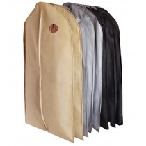 Set Of 9 Storage Garment Shoulder Covers Suit Dust Covers Hanging Coat Pockets 100x60CM (3 Colors)