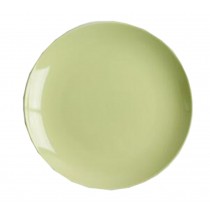 Ceramics Flat Dessert Cake Dish Platter Candy Dishes Wedding Salad Plate 8 Inch (Light Green#01)
