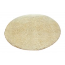 [Circle] Home Decor Rug Bathroom/Living Room Carpet Indoor/Outdoor Mat,Beige,31.5x31.5 inches