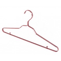 10-Pack Home Aluminum Alloy Clothes Hangers Durable Adult Suit Hanger Organizer 8016-Acura Red