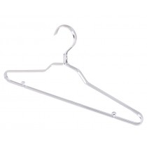10-Pack Home Aluminum Alloy Clothes Hangers Durable Adult Suit Hanger Organizer 8016-Silver
