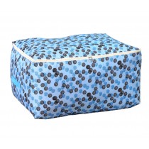 Two Packing Bags Storage Quilt Bags Space Saver Bags Clothing Storage Boxes 60x50x28cm(Blue)