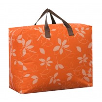 Two Oxford Storage Quilt Bags Space Saver Bags Storage Cases Baggage bags 58x39x23cm (Orange Willow)