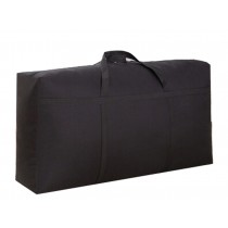 One Oxford Waterproof Storage Quilt Bag Space Saver Bag Storage Case Baggage bag 96x28x56cm (Black)
