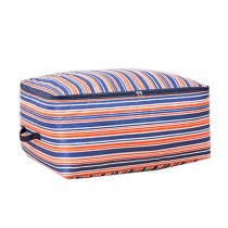Two Oxford Storage Quilt Bags Space Saver Bags Storage Cases Baggage bags 70x50x30cm (Blue)