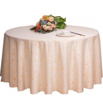 Hotels Weddings Banquets Tabletop Accessories Round Tablecloths Table Cover White (200x200 CM)