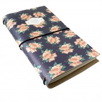 Refillable Notebook Journal Notebook 64 Sheets(A Book Shell+2 Inner),e