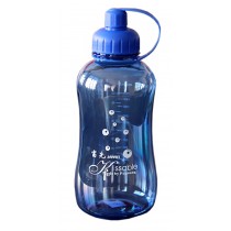 2000ML/69 OZ Leakproof Outdoor Water Bottle Portable Sport Water Bottle with Lid Blue #25