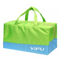 Dry and Wet Separation Waterproof Sports Bag Swimming Handbag Storage Package 35x21x21CM(P#04)
