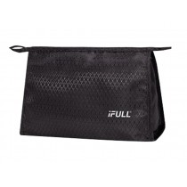 Waterproof Sports Bag/Swimming Handbag/Storage Package Dry and Wet Separation 29x9x19CM (Black)