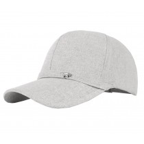 Outdoor Sports Men's Cap Baseball Cap Summer Breathable Sunscreen Hat Free Size(Grey-2)