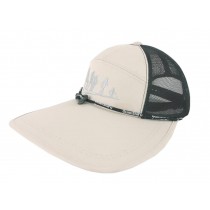 Outdoor Summer Men's Cap Baseball Cap Breathable Sunscreen Hat Adjustable Free Size(Khaki)